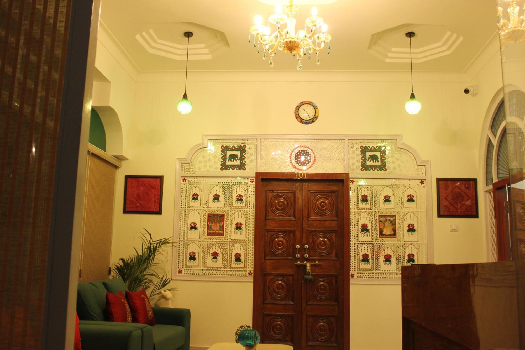 The Nandi International Boutique Homestay Varanasi Eksteriør billede